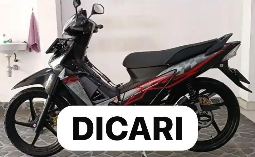 Di Cari Supra X 125 Double Disk DD Tahun 2007 Ke Atas Supra X 2009