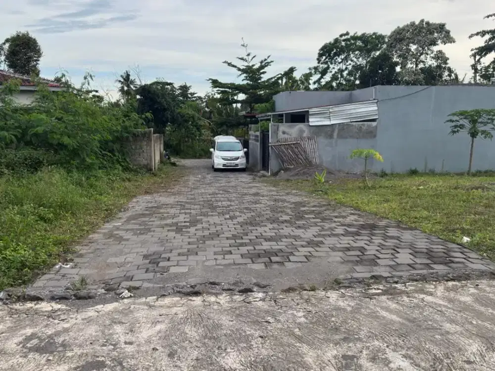 Tanah SHM Jogja Siap Bangun Dekat Pasar Jangkang Sleman