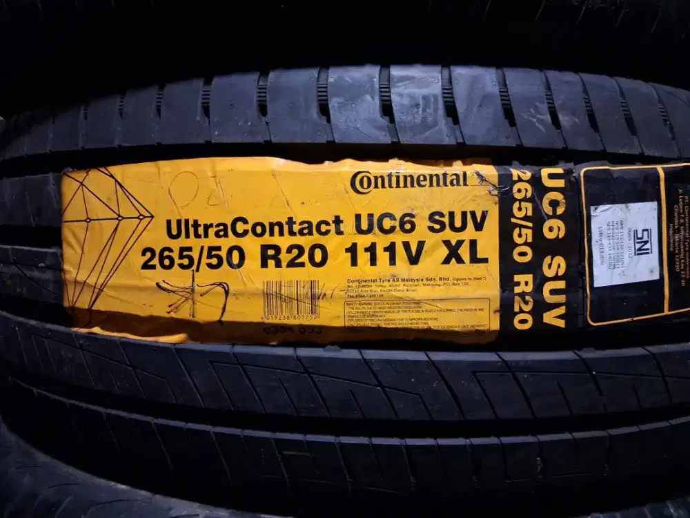 Ban 265/50R20 continental UltraContact UC6 SUV
