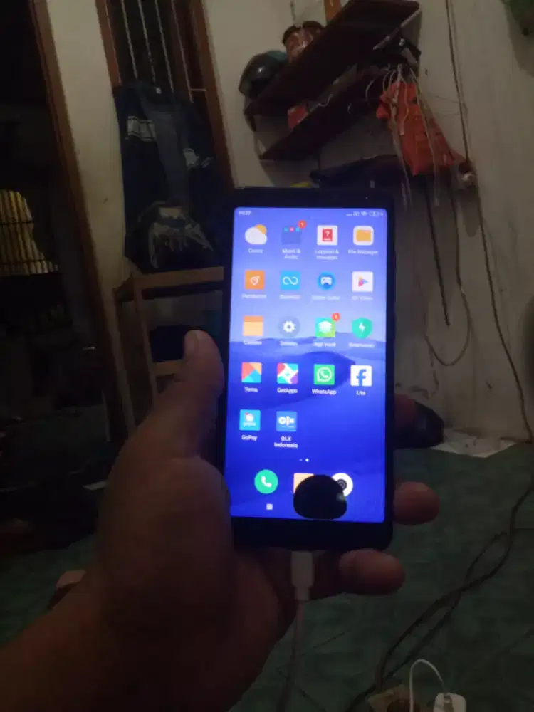 Redmi 5 ram 3/32 wa yutub aman minus tompel aj
