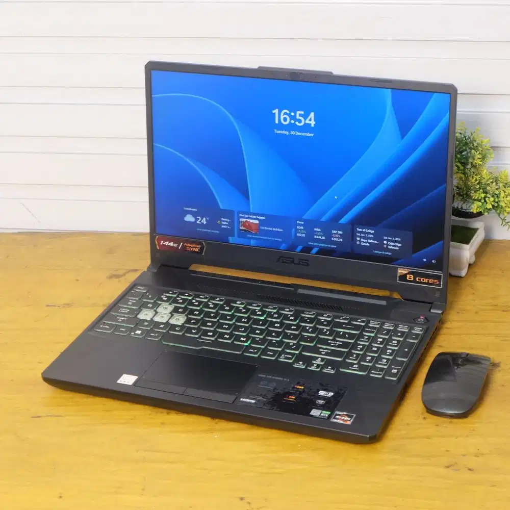 GAMING Laptop ASUS TUF A15 FA505IEB AMD Ryzen 7 NVIDIA RTX 3050 RAM 16
