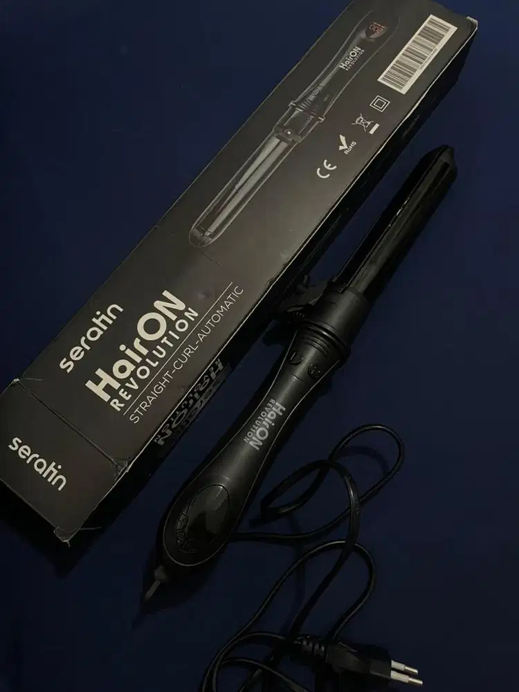 Seratin HairOn Revolution Straight-Curl-Automatic