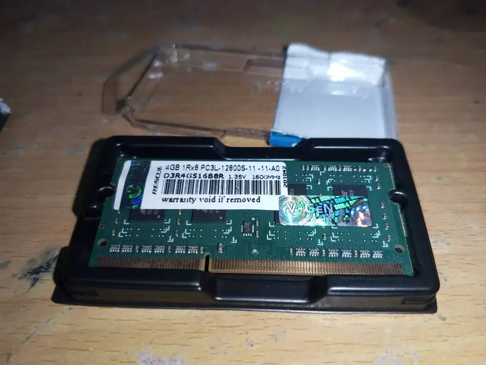 RAM 4GB DDR3 PC3L 1600MHz