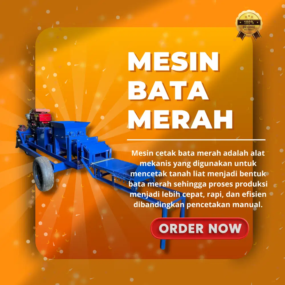 MESIN CETAK BATA MERAH