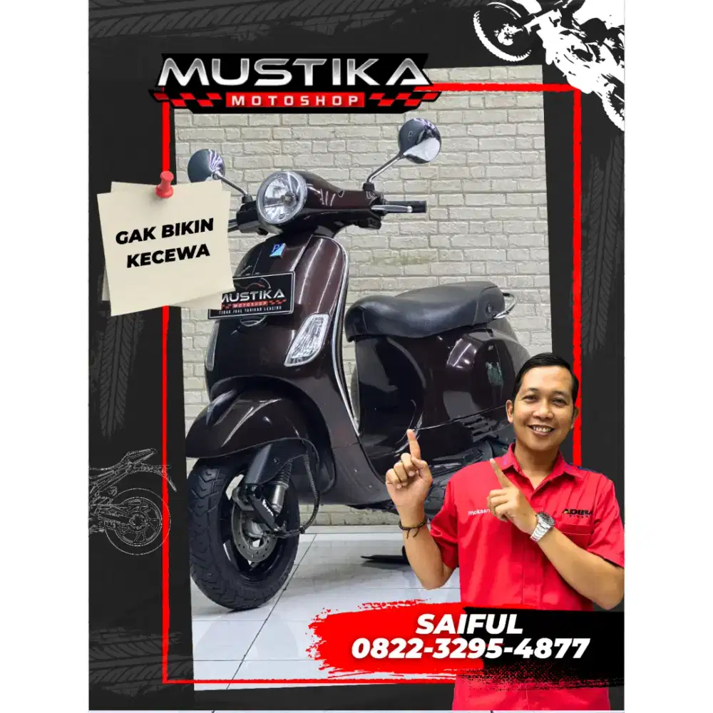 Obral Murah!!Vespa LX 150 3Vie 2011 Plat Jatim Mulus Berkelas-Mustika