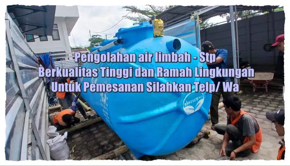 IPAL TANK/IPAL FIBERR/IPAL KLINIK/IPAL/TANGKI IPAL STP