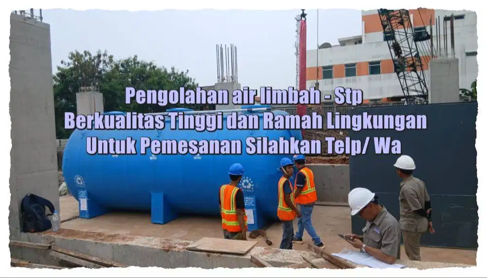 STP IPAL/Tangki IPAL/STP fiber/Ipal/IPAL Domestik/IPAL Biotech/Tangki