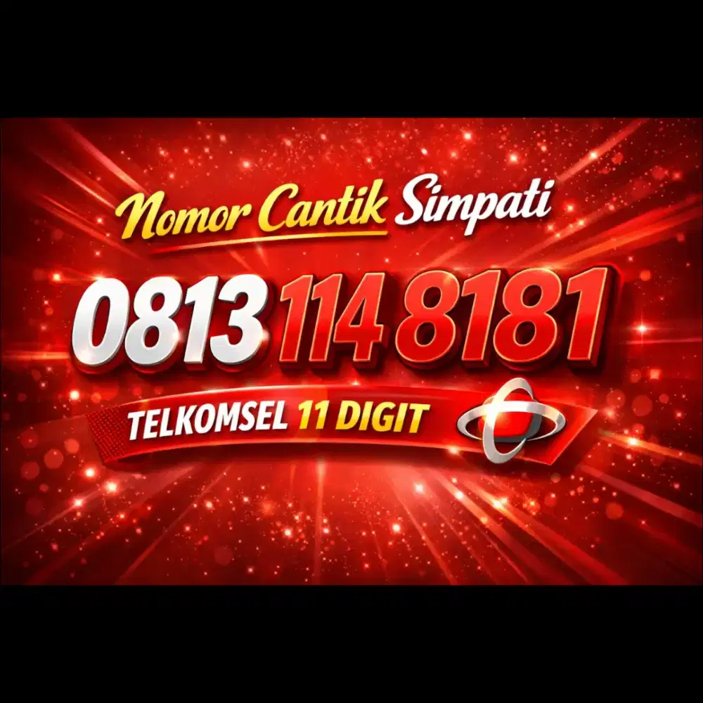 Nomor cantik simpati telkomsel 11 digit 8181