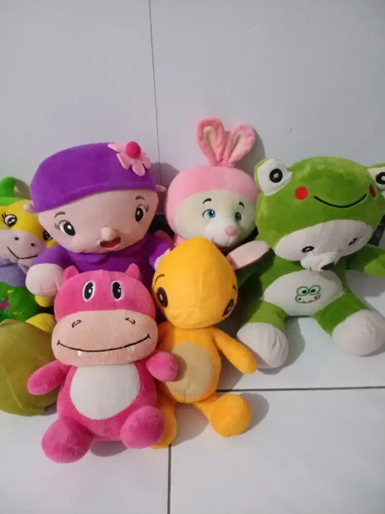 9 boneka  sisa eksport/rejeck(cuci gudang).murah borongan