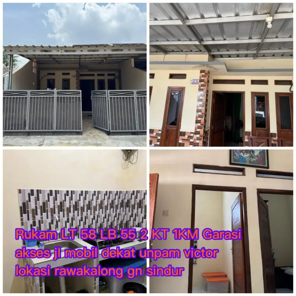 Di Jual Rumah Asri Siap unk dihuni