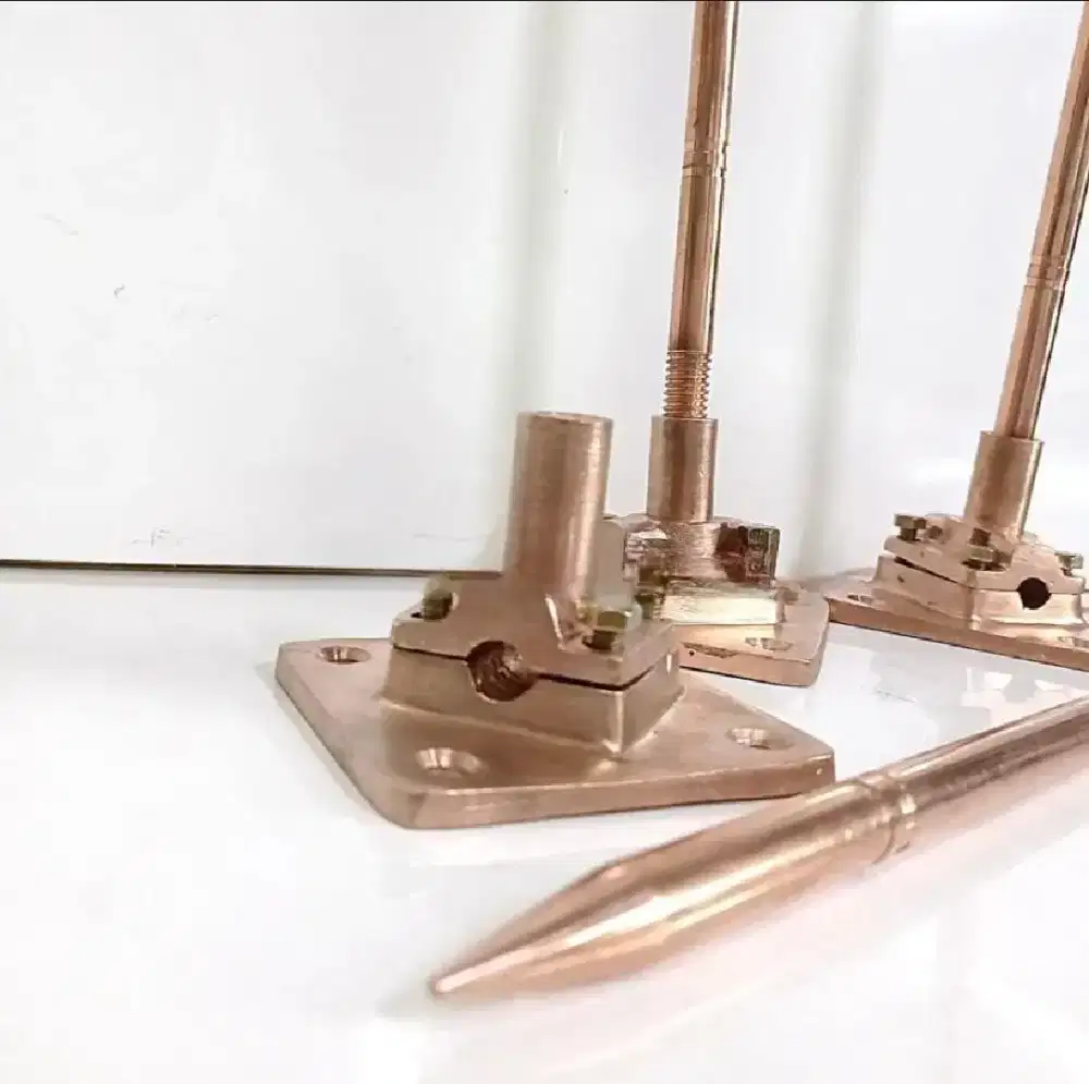 Ahli jasa pasang penangkal petir dan grounding mesin Bekasi