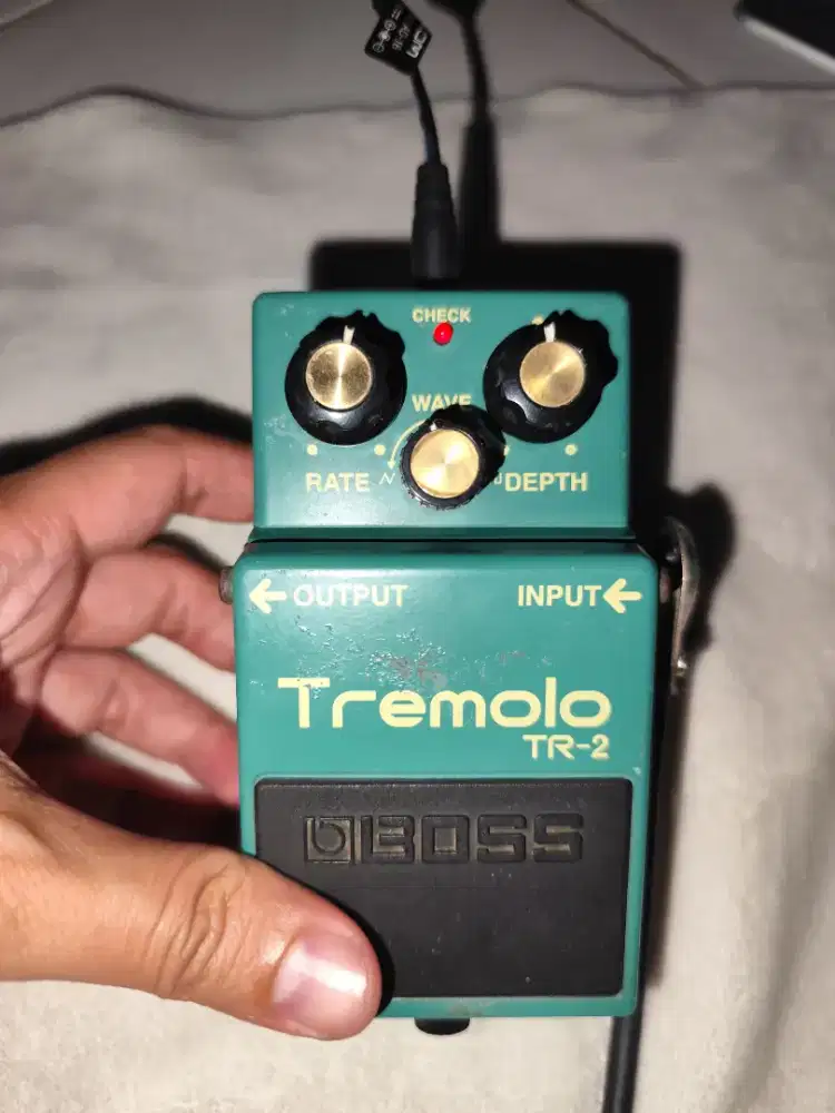 Efek Boss TR2 Tremolo Gitar Pedal Bass not Alt Boss Joyo MXR Fender