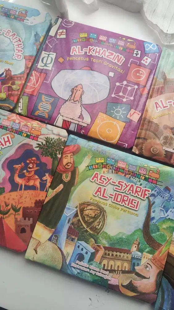 Jual Santai Buku Ilmuan Musim Series Secondhand Terawat 13 buku set