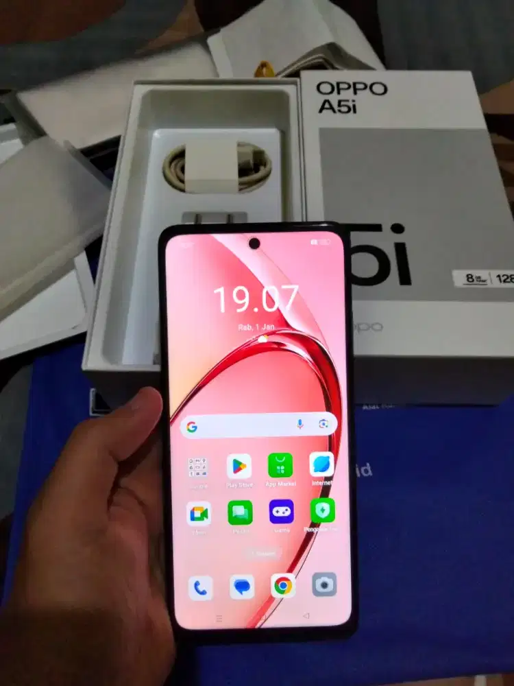 Oppo a5i mlus 98% ram 4+4/128