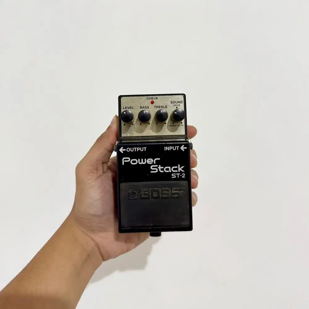 Boss ST - 2 Power Stack - Pedal Stompbox Distortion Preamp - Second