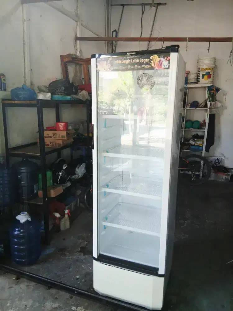 Jual kulkas showcase polytron jumbo
