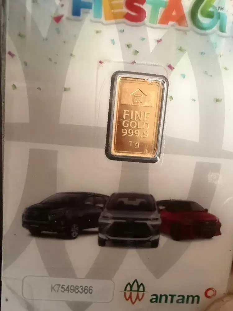 Emas Antam 1 gr.