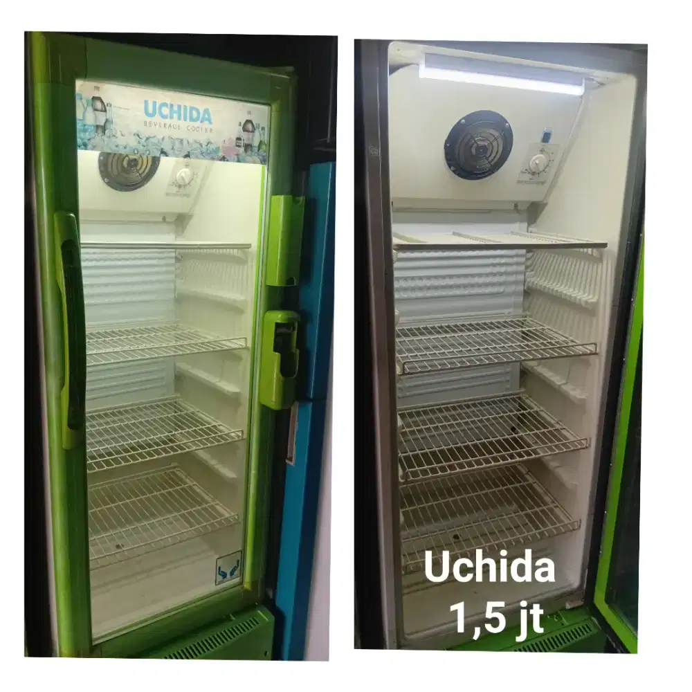 Showcase pendingin chiller bekas bergaransi