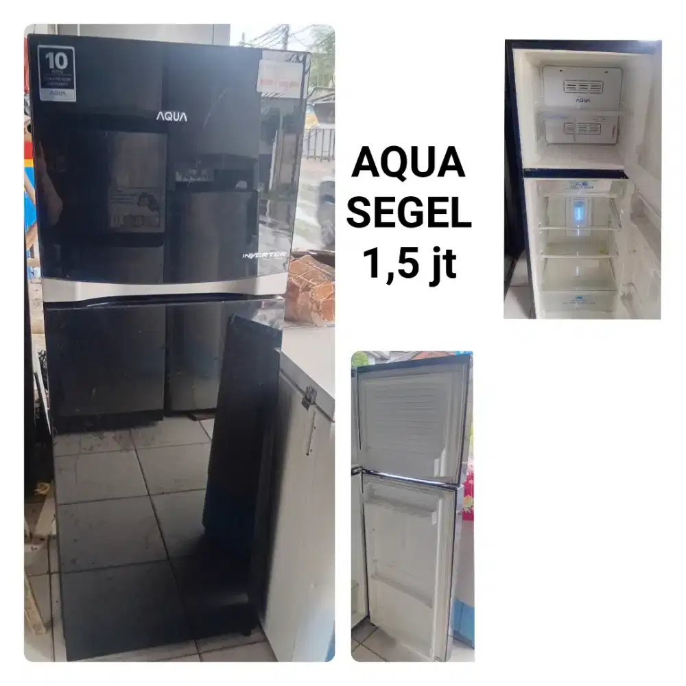 Kulkas Aqua bekas bergaransi