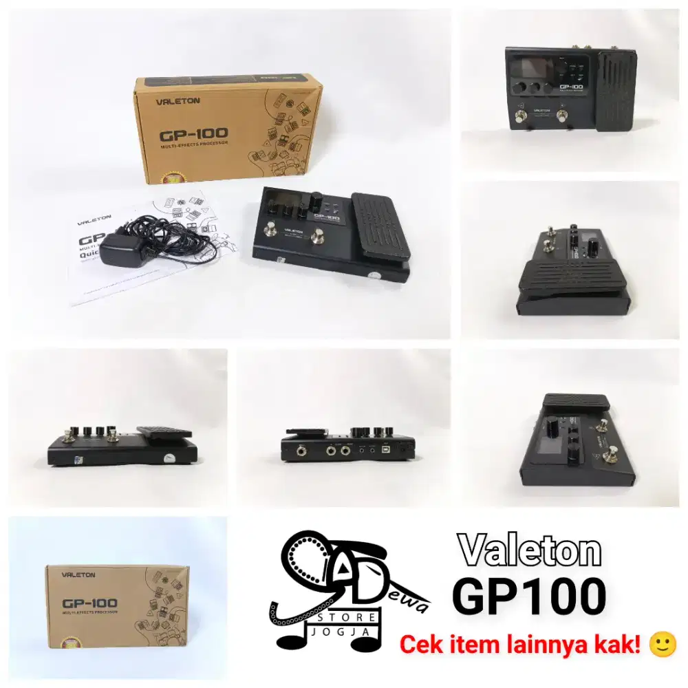 VALETON GP100 EFEK GP 100 MULTIEFEK PEDAL GITAR DIGITAL