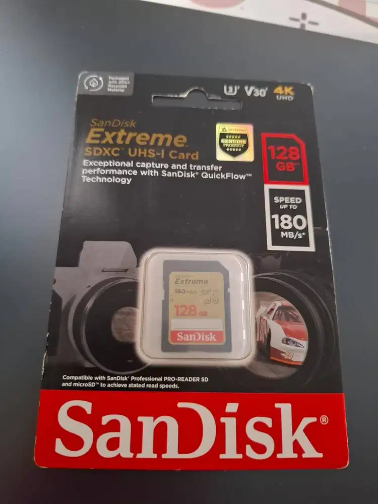 SD CARD SANDISK XTREME 128GB