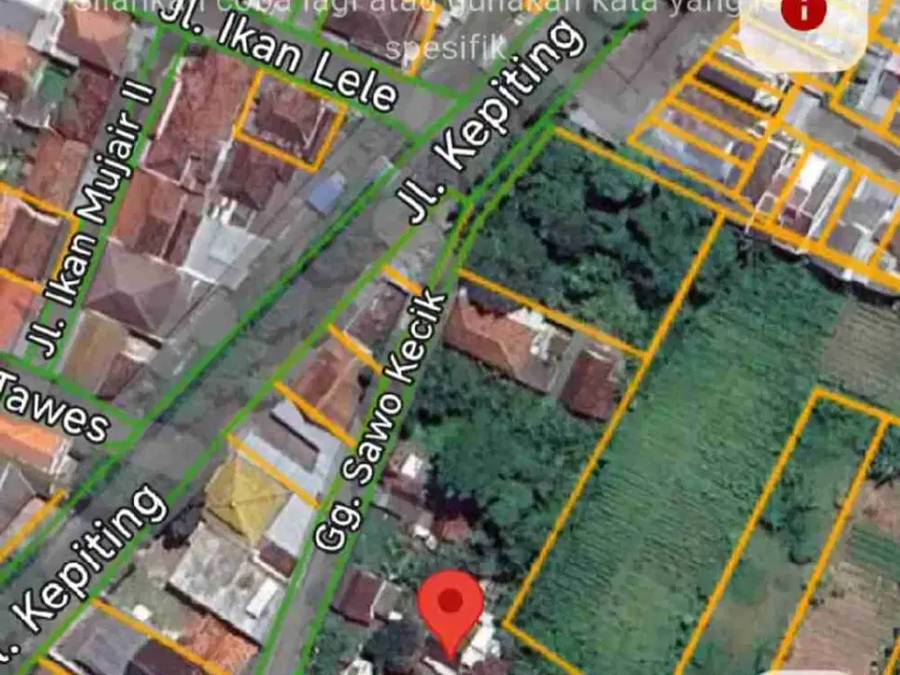 Dijual Tanah Strategis Ditengah Kota 2550m2