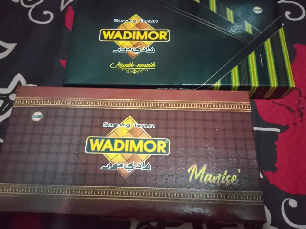 2 sarung wadimor baru murah