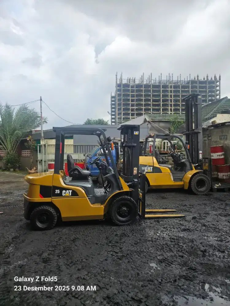 Forklift Caterpillar 2,5 Ton,Threelift 4,5 Meter,Manual,S4S,Tahun 2019