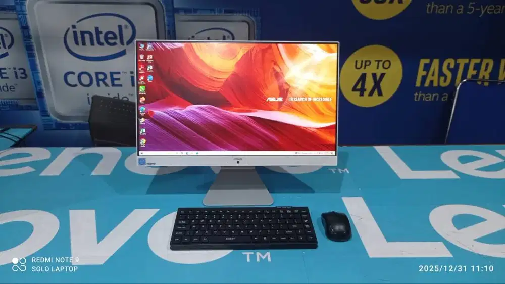 PC ALL IN ONE ASUS RAM 4GB SSD PRAKTIS DESAIN ELEGAN KINERJA CEPAT