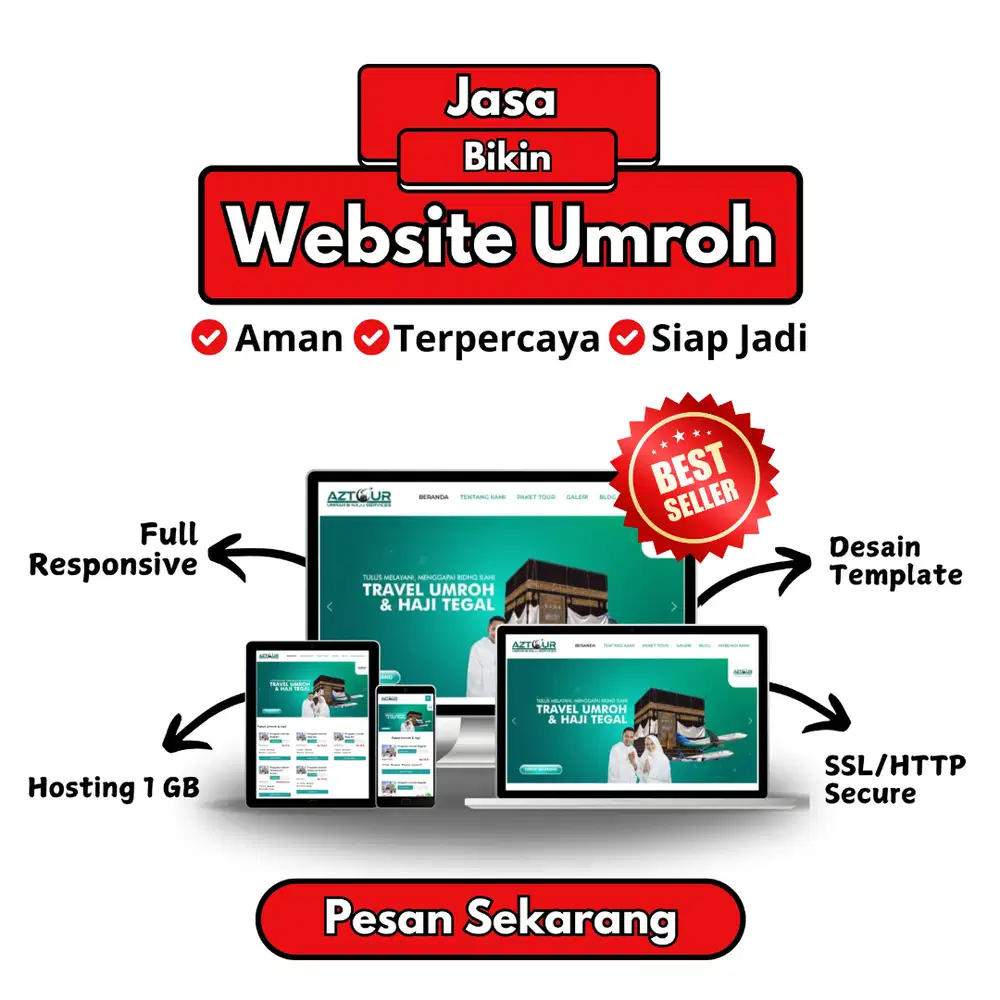 Jasa Pembuatan Website Umroh Profesional & Terpercaya