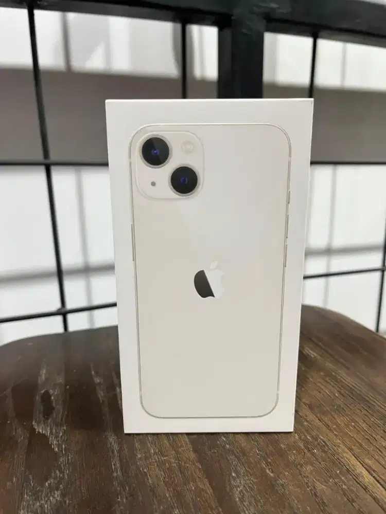 IPHONE 13 STARLIGHT NEW GARANSI RESMI IBOX BISA CICILAN