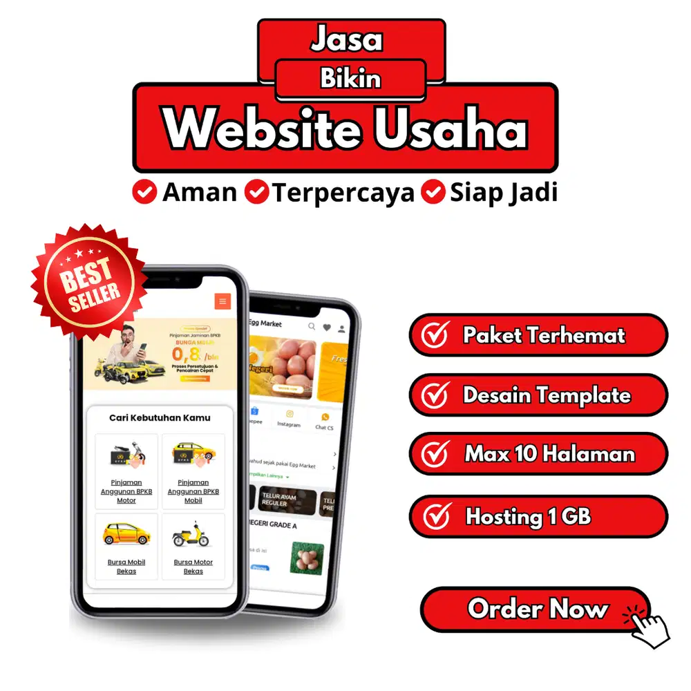 Jasa Bikin Website Usaha Profesional & Custom