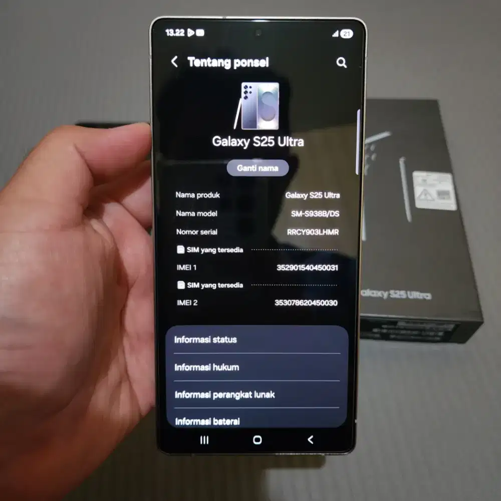 Samsung Galaxy S25 Ultra 12/256Gb Titanium Black SEIN Like New