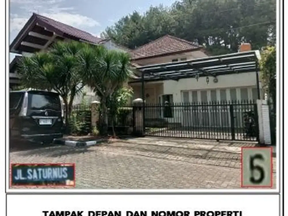 Dijual Lelang Rumah di Komplek Villa Cinere Mas, Jl. Saturnus Pisangan Ciputat Timur Tangerang selatan
