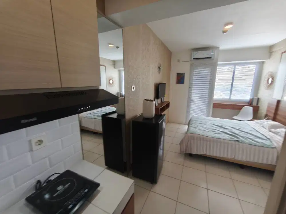 DIJUAL APARTMENT RIVERVIEW RESIDENCE JABABEKA - STUDIO FULL FURNISH