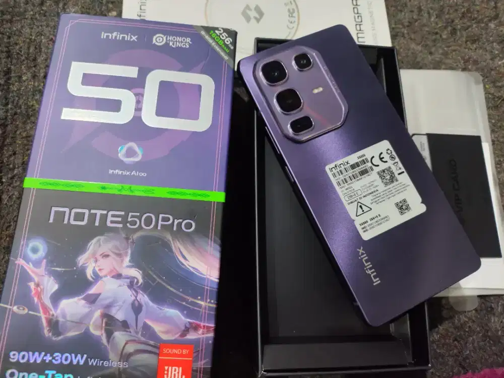 Infinix note 50 pro 8/255
