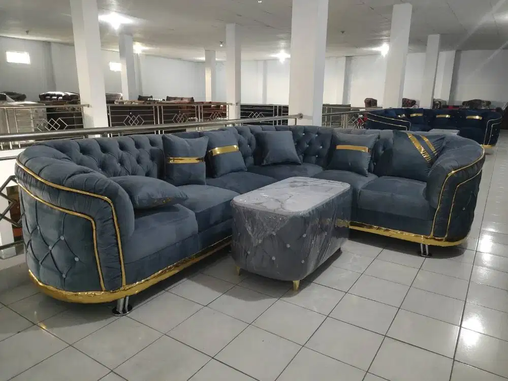 Sofa Minimalis Modern 3 Seater - Seri Comfort Home