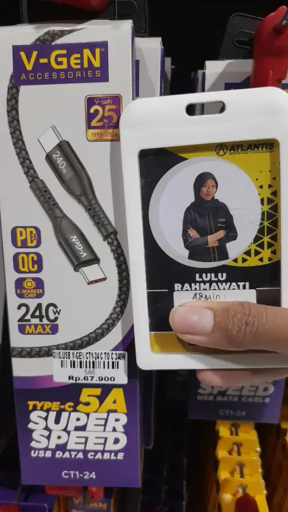 USB VGEN VCT1-24 C TO C 240W