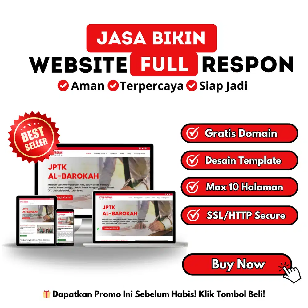 Jasa Bikin Website Full Responsif & Profesional