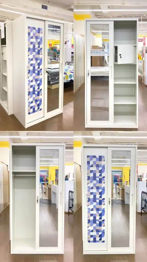 Lemari Pakaian Bahan Metal, Alexis Wardrobe By Selma