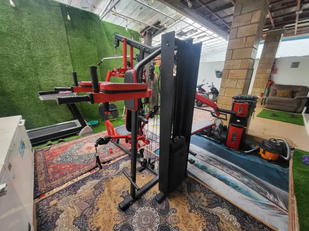 Dijual Alat Fitnes Home Gym 3 Sisi Totalfit Seperti Baru Gratis Kirim