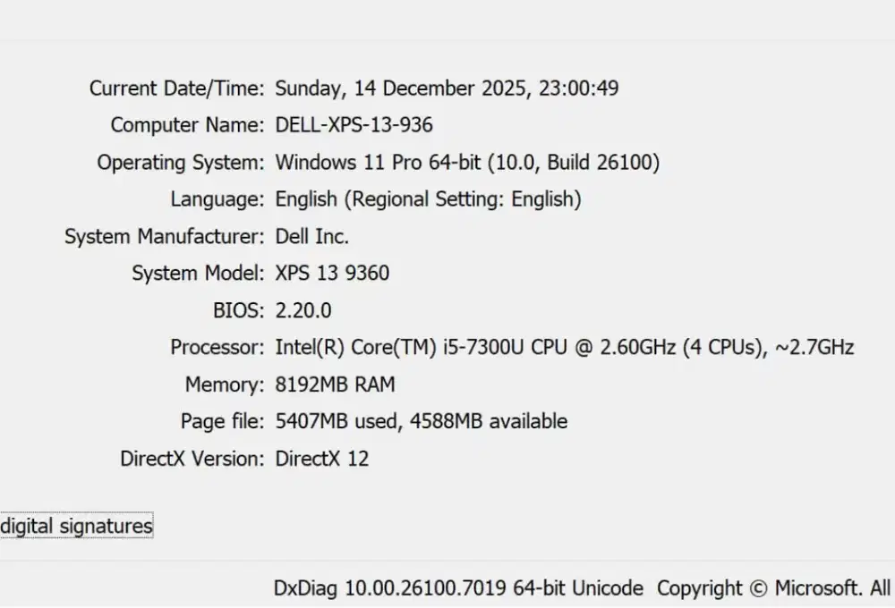 DELL XPS 13 9360 TOUCHSCREEN Superslim Premium Edition [ SSD ]