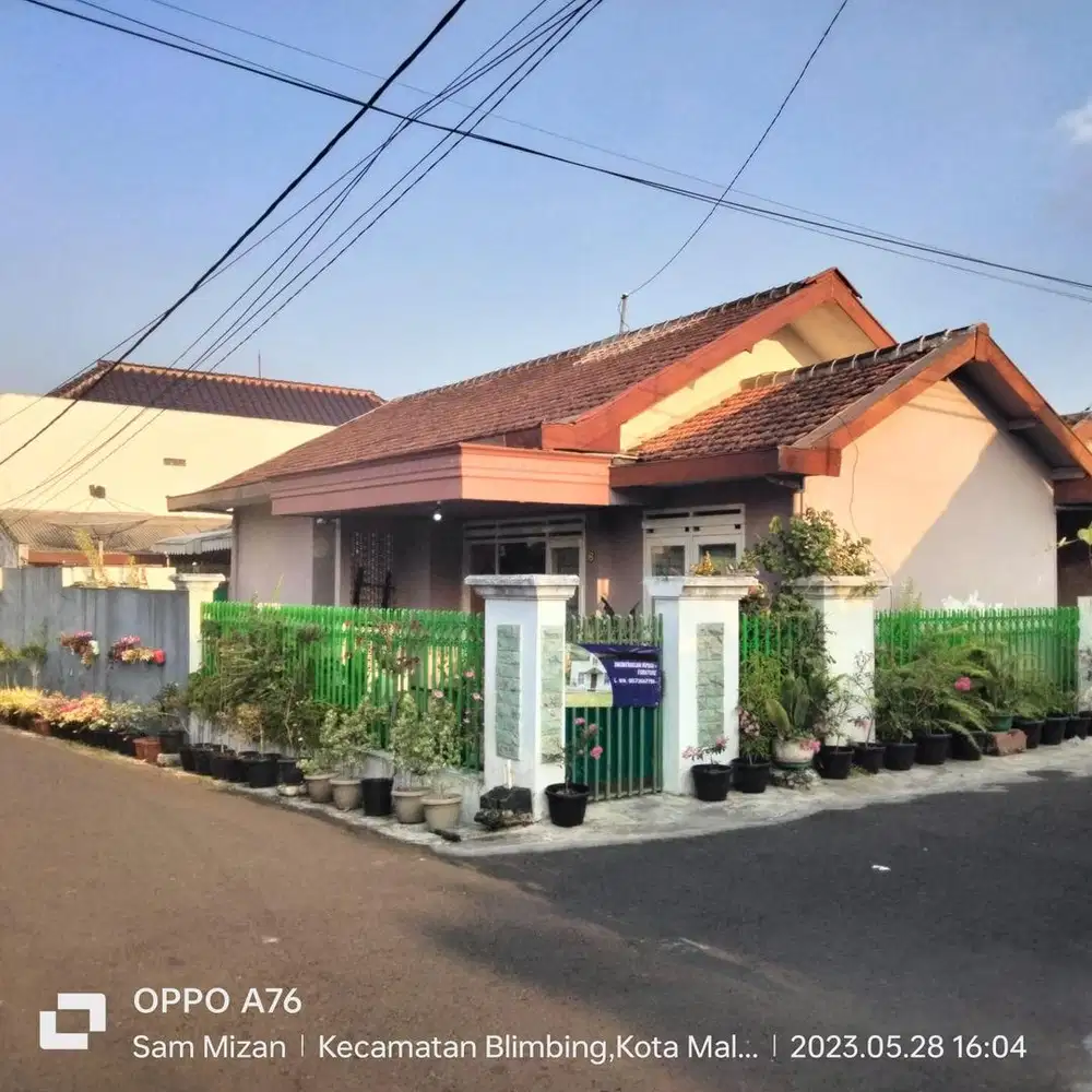 Disewakan rumah di jl. kalimosodo dekat dengan jalan utama sawojajar