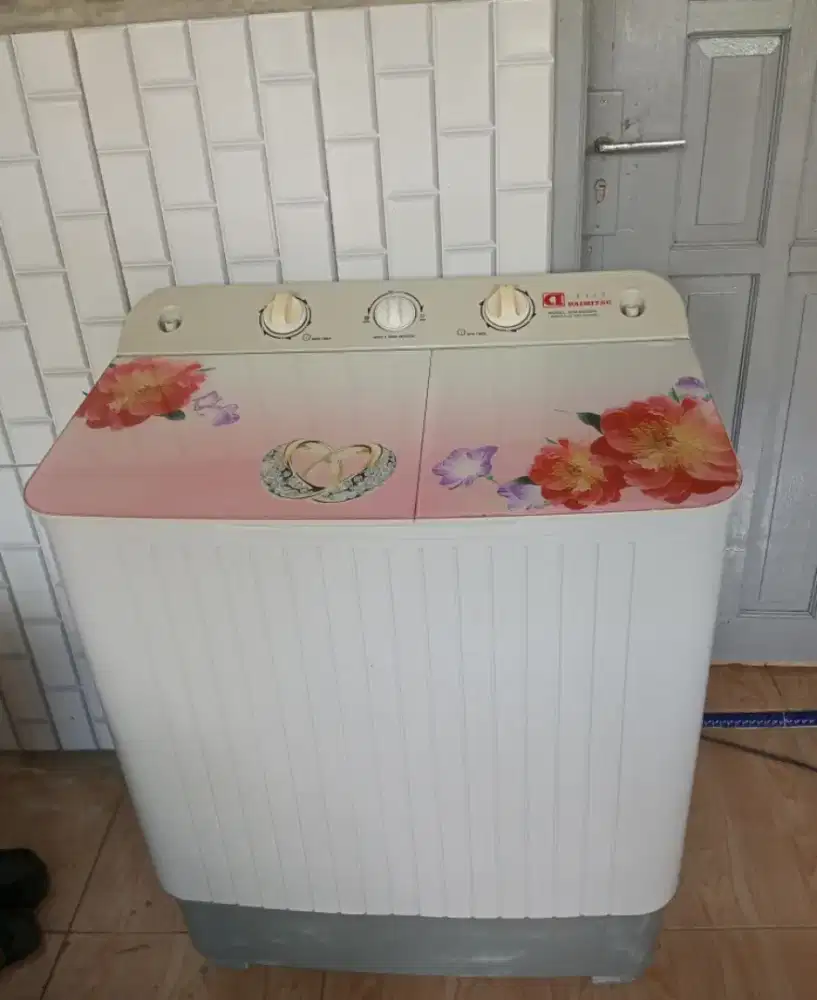 Mesin cuci 2 tabung normal