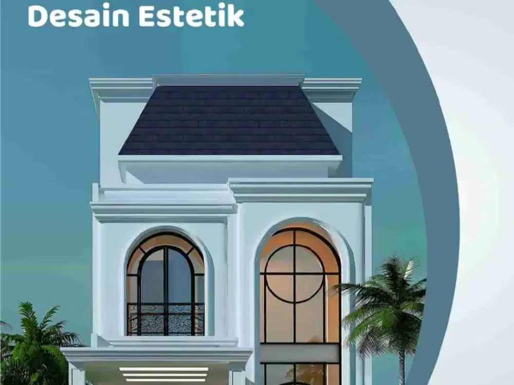 Dijual Rumah Baru Desain Estetik dalam Komplek di Jati Padang Jakarta