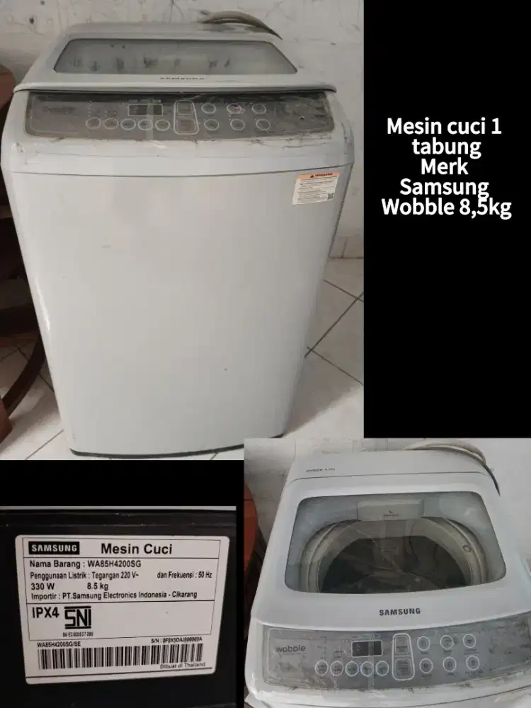 Mesin cuci samsung wobble 8,5kg