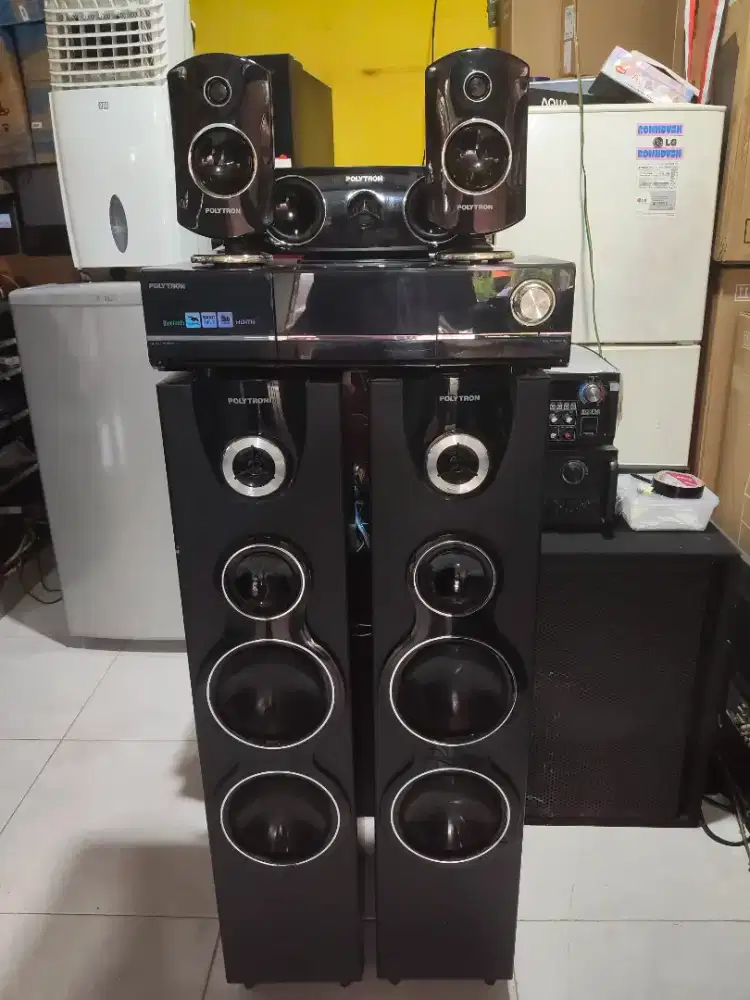 Big Band Theatre 5.1 Polytron Bluetooth normal masih segel mesin