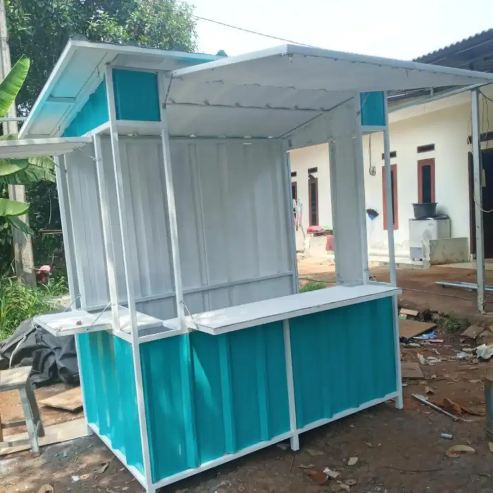 Grobak Dorong, Booth, Container
