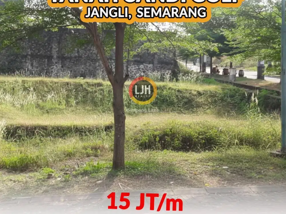 Tanah Premium di Kawasan Perumahan Candi Golf Semarang