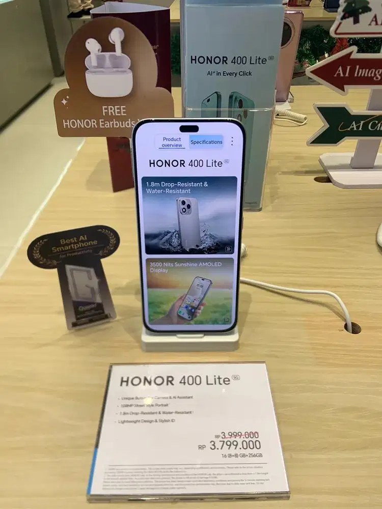 Honor 400 lite 16(8+8)* 256GB